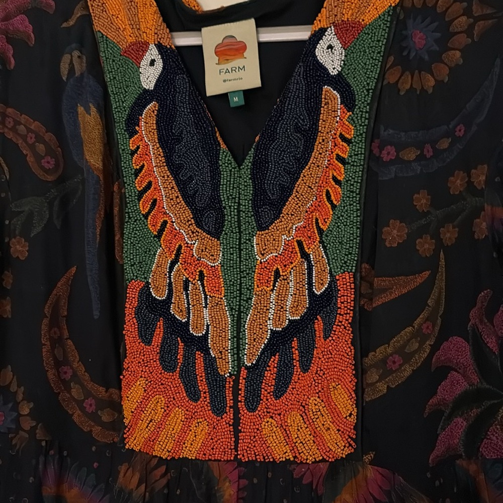 FARM Rio Beaded Dress - Picture 2 of 6